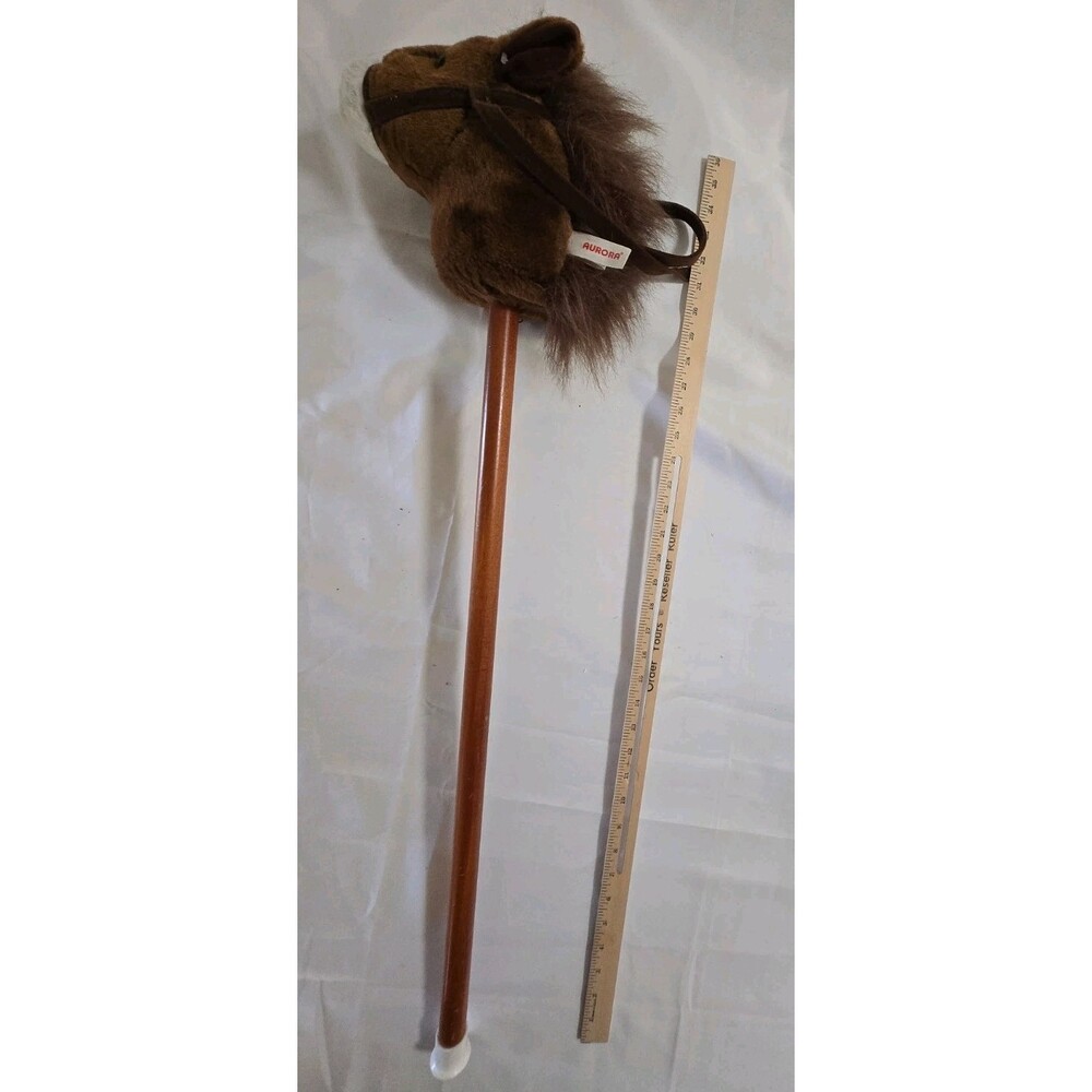 Aurora Ride-On 37" Giddy Up Stick Pony Hobby Horse.
